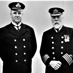 Titanic Purser McElroy and Captain Edward John Smith